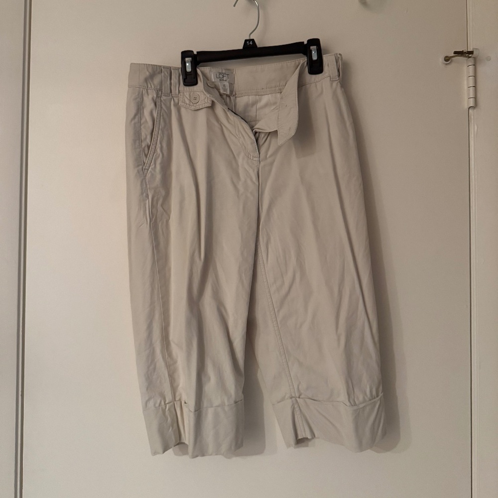Pants Capris Loft Size 4 FL